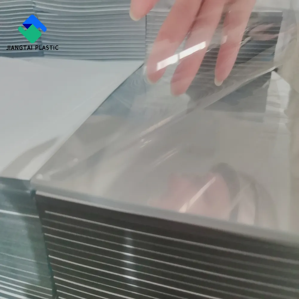 Jiangtai APET 0.25 milímetros película transparente pet termoformagem folha de rolo para caixas dobráveis