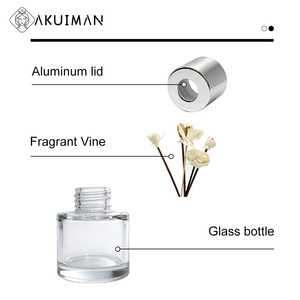 Botella de Vidrio Vacía Personalizada de 50 ml <span class=keywords><strong>para</strong></span> Difusor de Aromas con Caja - Product Image 4