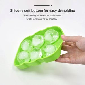 Meilleures ventes - Moule à glaçons ronds miniatures en silicone écologique certifié LFGB sans BPA avec logo personnalisé - Product Image 4