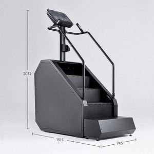 Equipo de Gimnasio Cardiovascular de Última Generación con Pantalla Táctil LED, Escaladora WD-EM3028D de Uso Comercial, Eléctrica, Metálica y Ajustable - Product Image 2
