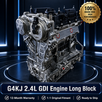 Vente en gros directe usine OEM Nouveau moteur G4KJ 2.4L GDI complet à essence pour Hyundai Ix45 Sonata Kia Optima