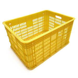 Grande caisse rectangulaire en plastique épaissi, capacité de charge 20-120 kg, boîte de manutention haute résistance pour livraison express de fruits - Product Image 2