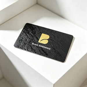 Personalized Brushed Finish Magnetic Business Stainless Steel VIP Membership <b>Card</b> 85.5x54mm 0.5mm <b>Thick</b> Offset Printed Custom - Product Image 1