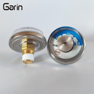 เครื่องวัดความดันอากาศแบบท่อเกลียว35มม. NPT1แบบท่อ500PSI/8หน้าปัด - Product Image 6