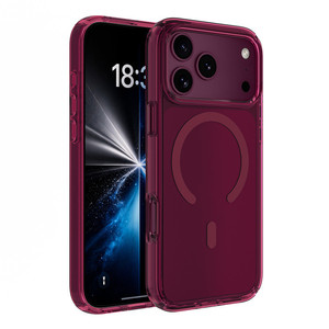 Custodia Magnetica per Telefono in PC Trasparente Anti-Ingiallimento, Resistente ai Graffi, Antiurto Wireless per iPhone 18 Pro 18 Pro Max - Product Image 1