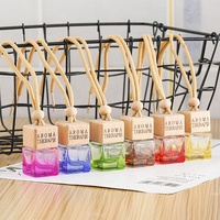 Mini diffuseur de parfum pour voiture 8ml 10ml avec bouchon en bois