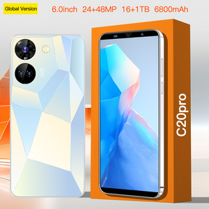 Nuovissimi telefoni cellulari C20 Pro Smartphone Android 16GB 10-Core alimentazione Smart Phone - Product Image 2