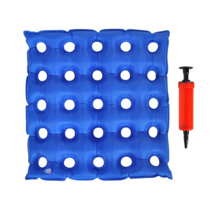 <b>Inflatable</b> <b>Seat</b> <b>Cushion</b> 25-Hole Square Perforated Anti-Bedsore For Wheelchair Care - Product Image 1