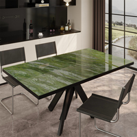 Nappe de pique-nique en PVC écologique imperméable au feu et à l'huile avec protection contre les moisissures Style floral non tissé