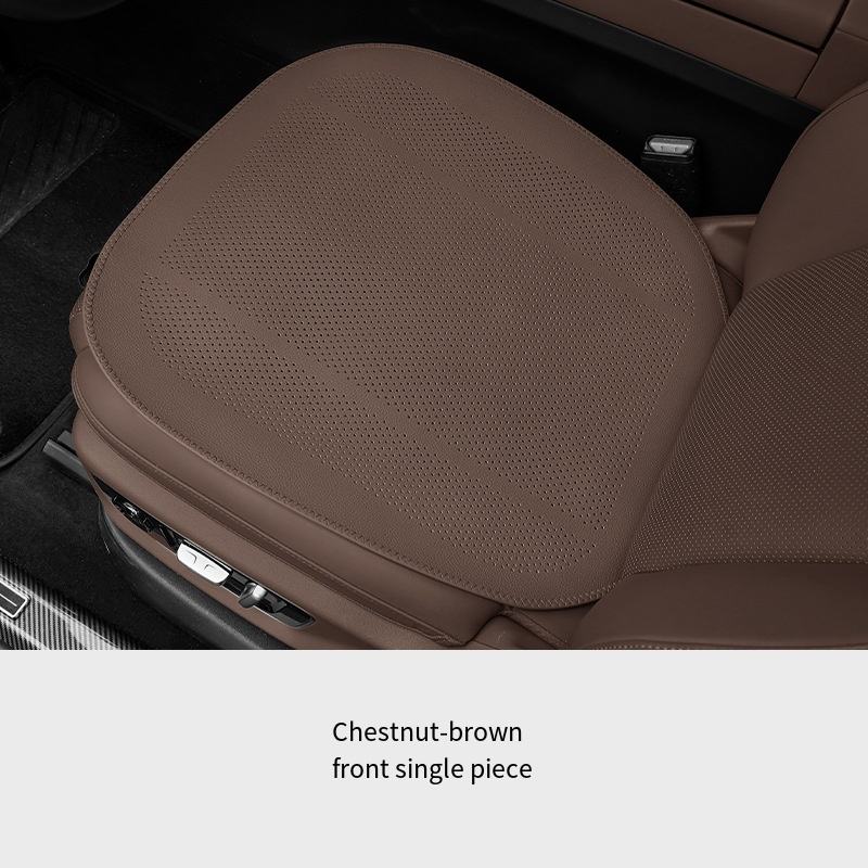 Brun châtaigne Première rangée, feuille simple