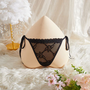 2026 Hete Vrouw Sexy Slipje Kruisloos G-String Kant Transparant Warm Ondergoed Sexy Thong Tanga Vrouwen Transparant Slipje - Product Image 3