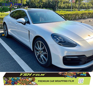 Film <span class=keywords><strong>de</strong></span> protection <span class=keywords><strong>de</strong></span> peinture automobile PET Eclipse Black, film PPF à changement <span class=keywords><strong>de</strong></span> couleur <span class=keywords><strong>blanc</strong></span> vers noir, auto-réparateur, anti-UV - Product Image 1