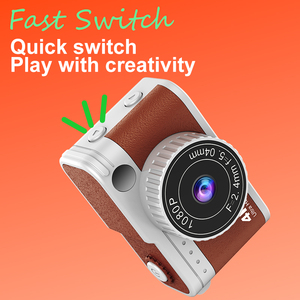 1080P 2026 Retro Mini <b>Digital</b> <b>Camera</b> for <b>Kids</b> Gifts Toys High Definition Life CMOS Imaging Sensor Capable Photo Video Recording - Product Image 4