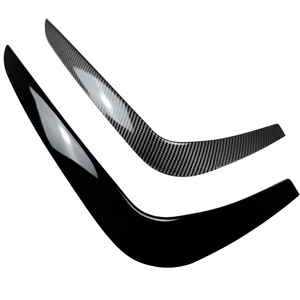 Bmw 2 Series F22 F23 M Sport Front Windshield Decals Piano Black Carbon Fiber Texture Adhesive Car Decals 41x27x8cm - Product Image 2
