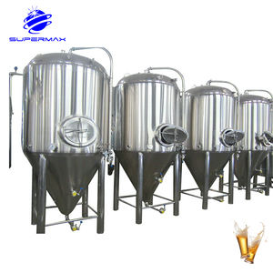 新型定制 1500L-10000L 不锈钢发酵罐，带泵，用于啤酒生产，<span class=keywords><strong>supermax</strong></span> 品牌，5 年保修。 - Product Image 2
