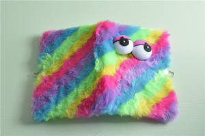 Cuaderno de Panda <span class=keywords><strong>Kawaii</strong></span> de felpa para la escuela, suministros <span class=keywords><strong>escolares</strong></span> de moda, diario peludo bonito - Product Image 3