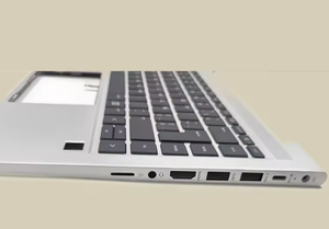 Nouveau clavier d'ordinateur portable original M23770-161 complet avec coque C et repose-poignets pour HP ProBook 450 G6 455 G6 470 G6 couleur argent LA SP UK - Product Image 4