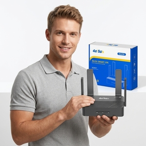 Routeur CPE <span class=keywords><strong>WiFi</strong></span> 6 4G LTE débloqué avec emplacement pour carte <span class=keywords><strong>SIM</strong></span>, modem sans fil 150 Mbps B1/B3/B5/B7/B8/B20, point d'accès intelligent pour la maison et les voyages - Product Image 3