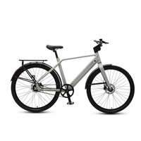 Bicicleta Eléctrica Urbana TXED 36V 250W sin Escobillas, Batería de Litio de 9.8Ah, Freno de Disco Hidráulico, Una Velocidad, 700C, PAS