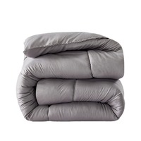 ChamXue selimut Duvet nyaman warna Solid ramah lingkungan poliester rumah selimut dengan desain musim dingin hangat gaya Eropa & Amerika