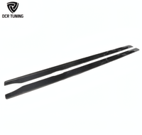Nouvelles extensions de pare-chocs latéraux en fibre de carbone sèche AC Style G87 pour BMW M2 avec découpes pour attelage de remorquage