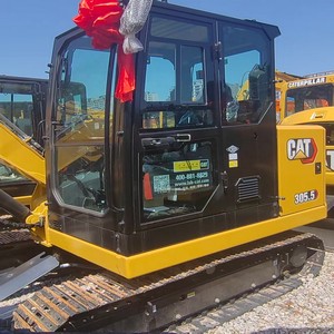 Excavatrice compacte Caterpillar 305.5 de 5 tonnes, entièrement neuve, avec pince hydraulique - Product Image 5