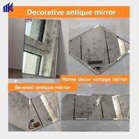 Miroirs décoratifs Art Déco de haute qualité, plaques de verre vintage, carreaux muraux pour portes et revêtements muraux de luxe