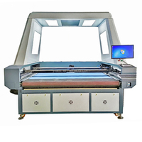 Machine de gravure et de découpe laser CO2 CCD à alimentation automatique 1610 1630 1830 100W 130W 150W 180W 200W 300W