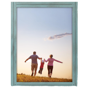 Handmade Rectangular Natural Wood Foldable Modern UV Printing 16x20 Poster <b>Frame</b> Wall <b>Mount</b> - Product Image 1