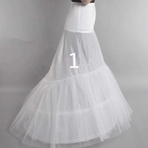 Wholesale Lolita <strong>Underskirt</strong> Wedding Accessories Fish Tail Petticoat for Ball Gown Wedding Dress Bridal Gown Wedding Petticoat - Product Image 3