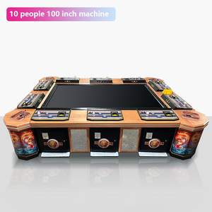 เครื่องเกมตกปลา QIQU Luxury 10 ผู้เล่น จอใหญ่ 98 นิ้ว อัตราการจับปลาสูง เครื่องเกมอาร์เคดตกปลา  ขายในแบงก้า - Product Image 1