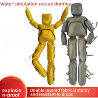 Mannequin de formation de sauvetage flottant dans l'eau pour les rivières/lacs/mers perceuse d'incendie poupée de sac de sable étanche avec multi-fonctions