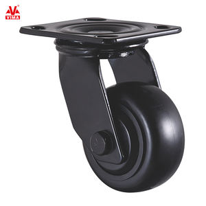 VIMA roda kastor rem putar polipropilen PP 4 inci tugas berat dapat dikunci troli industri meja kerja 200kgs - Product Image 2