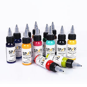 Fabricación OEM Tinta de alta calidad 30ml 1OZ Pigmento Tatuaje Maquillaje permanente Pigmento Tinta de tatuaje para arte corporal - Product Image 4
