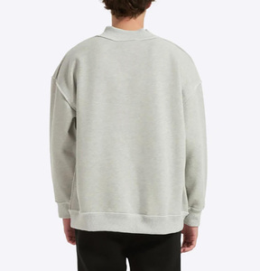 Sudadera Personalizada con Cuello Alto, 350GSM, Gruesa, con Etiqueta Privada, Logotipo Personalizado, Unisex, Talla Grande, con <span class=keywords><strong>Capucha</strong></span> - Product Image 4