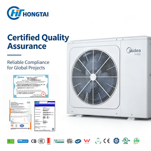 เครื่องปรับอากาศแบบ VRF ขนาดกะทัดรัด 8-18 กิโลวัตต์ สำหรับที่อยู่อาศัย พื้นที่ขนาดเล็ก ระบบมัลติสปลิต ขนาดกะทัดรัด ใช้พื้นที่น้อยที่สุดในกลุ่ม V8 - Product Image 4