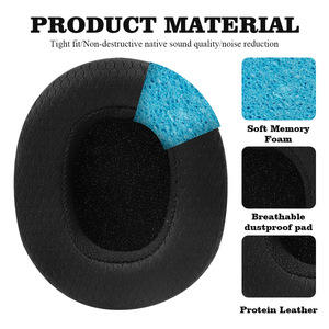 Housses et coussinets d'oreille confortables à porter pour les écouteurs sans fil <span class=keywords><strong>Skullcandy</strong></span> Crusher 3.0 HESH3 - Product Image 3