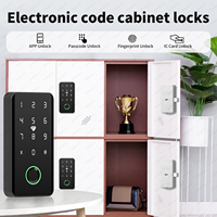 TTLOCK-Serrure électronique intelligente de tiroir pour armoires, armoires, armoires à boissons, porte en bois pour salle de sport, bureau et sauna