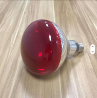 Lampes chauffantes de couleur rouge torréfiée E27 250w pour la restauration, le buffet, le maintien au chaud des aliments