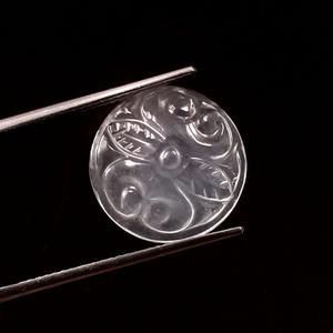 Producto a granel hecho a mano, hermosa piedra preciosa tallada a mano de cuarzo cristalino Natural para uso en joyería - Product Image 2