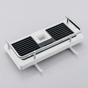 Grosir baki Shower Bar penyimpanan rak kamar mandi pendukung angkat tanpa pengeboran - Product Image 3