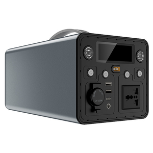 MPPT 500W 435.2Wh <b>Solar</b> Panel Portable Power Station AC/DC Outlet <b>Solar</b> <b>Generator</b> LiFePO4 Battery Pure Sine Wave LED Light USB - Product Image 4