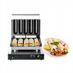 Envolturas <span class=keywords><strong>de</strong></span> <span class=keywords><strong>pollo</strong></span> eléctricas <span class=keywords><strong>de</strong></span> México, tostadora, barbacoa antiadherente, Burrito, panadero y máquina <span class=keywords><strong>de</strong></span> rollo <span class=keywords><strong>de</strong></span> calefacción, máquina para hacer gofres a La IT-CWT-5R - Product Image 1
