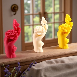 Molde de Silicona para Velas Aromáticas con Diseño de Mariposa TangChu Posada en un Dedo - Product Image 1