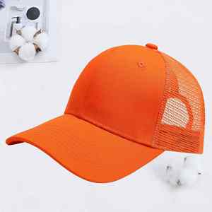 Casquette de baseball unisexe en maille brodée, protection solaire, réglable, style trucker - Product Image 3