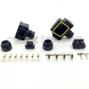 Conector Servo de Bajo Consumo <span class=keywords><strong>Wistron</strong></span> para Xinjie, Schneider, Huichuan, Eston, Hechuan, Codificación de Energía, Sin Aislamiento, Hecho en China - Product Image 6