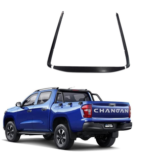 Garde de Rail noir texturé sur doublure de <span class=keywords><strong>lit</strong></span> de charge de Rail pour Changan Hunter 2021 2022 accessoires de voiture à Double cabine - Product Image 1
