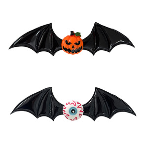 Nouvelle Pince à Cheveux Latérale d'Halloween Faite à la Main en Résine Cortex, Série Diablo, avec motifs Drôle Citrouille, Cyclope, Diable, Ailes <span class=keywords><strong>de</strong></span> Chauve-souris, Crâne, Démon - Product Image 5