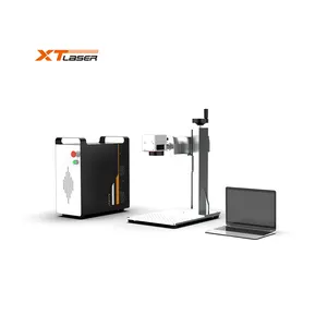 Fiber laser marking machine metal plate laser marking