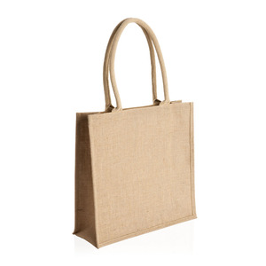 Sacs Đay Bán Buôn Tùy Chỉnh In Nối Màu Trắng Bông Đay Túi - Product Image 6